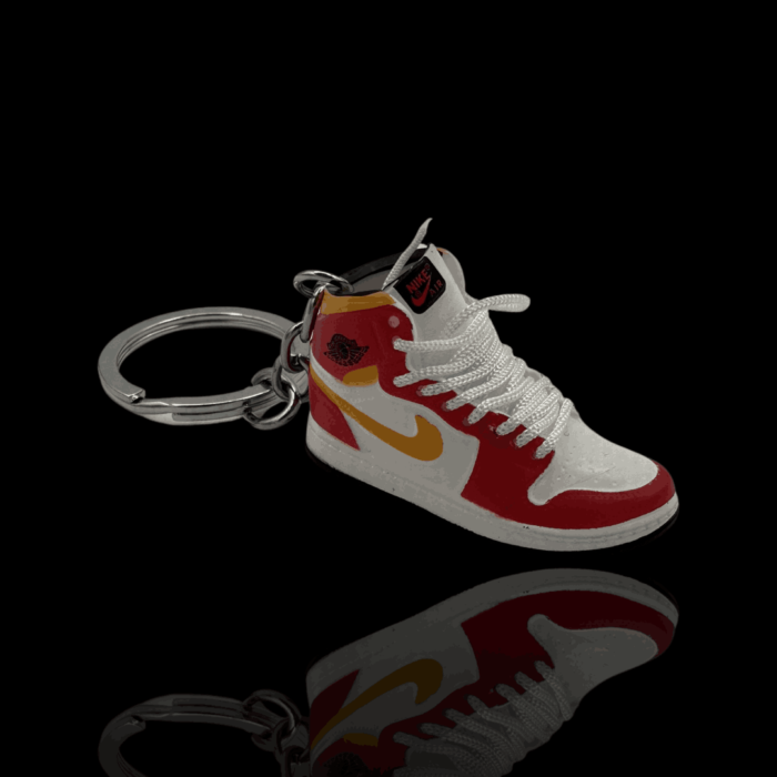 3d sneakers key chain